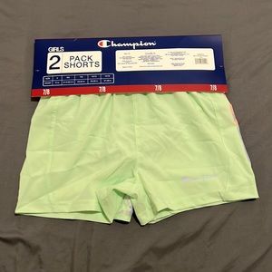 2 pack of Champion girl athletic shorts size 7/8